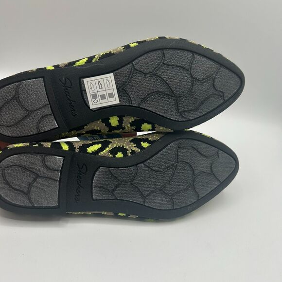 Skechers Comfort Slip- On Ballet Flats Cleo-Claw Leopard Print Womens Size 6 - Picture 6 of 7